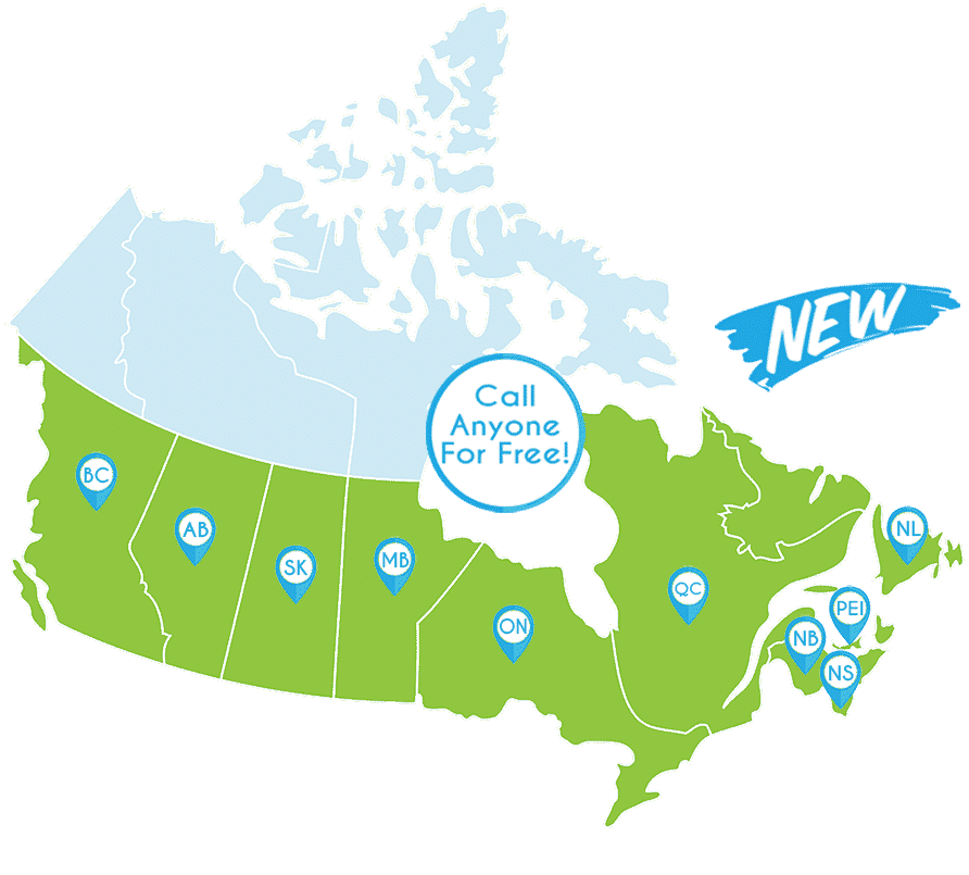 canada map