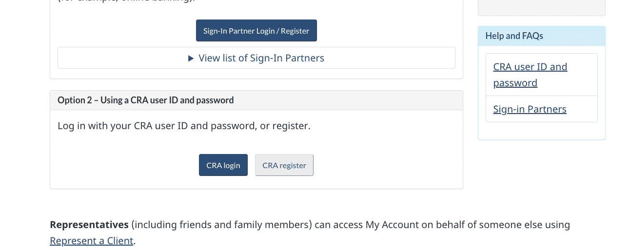 How To Open A CRA My Account In 2021 Step By Step Guide Personal How To Open A CRA My Account In 2021 Step By Step Guide Personal